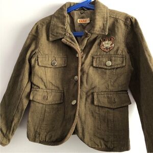 KANZ equestrian Kids Brown Jacket. Size 8
